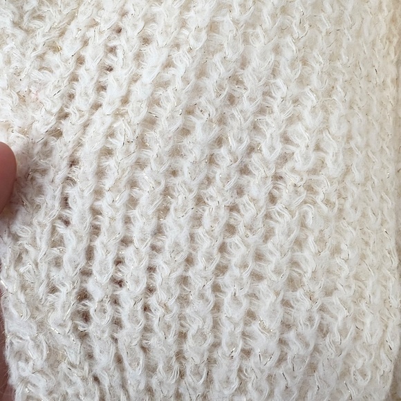 Vintage esprit mohair blend metallic sweater - Picture 3 of 7